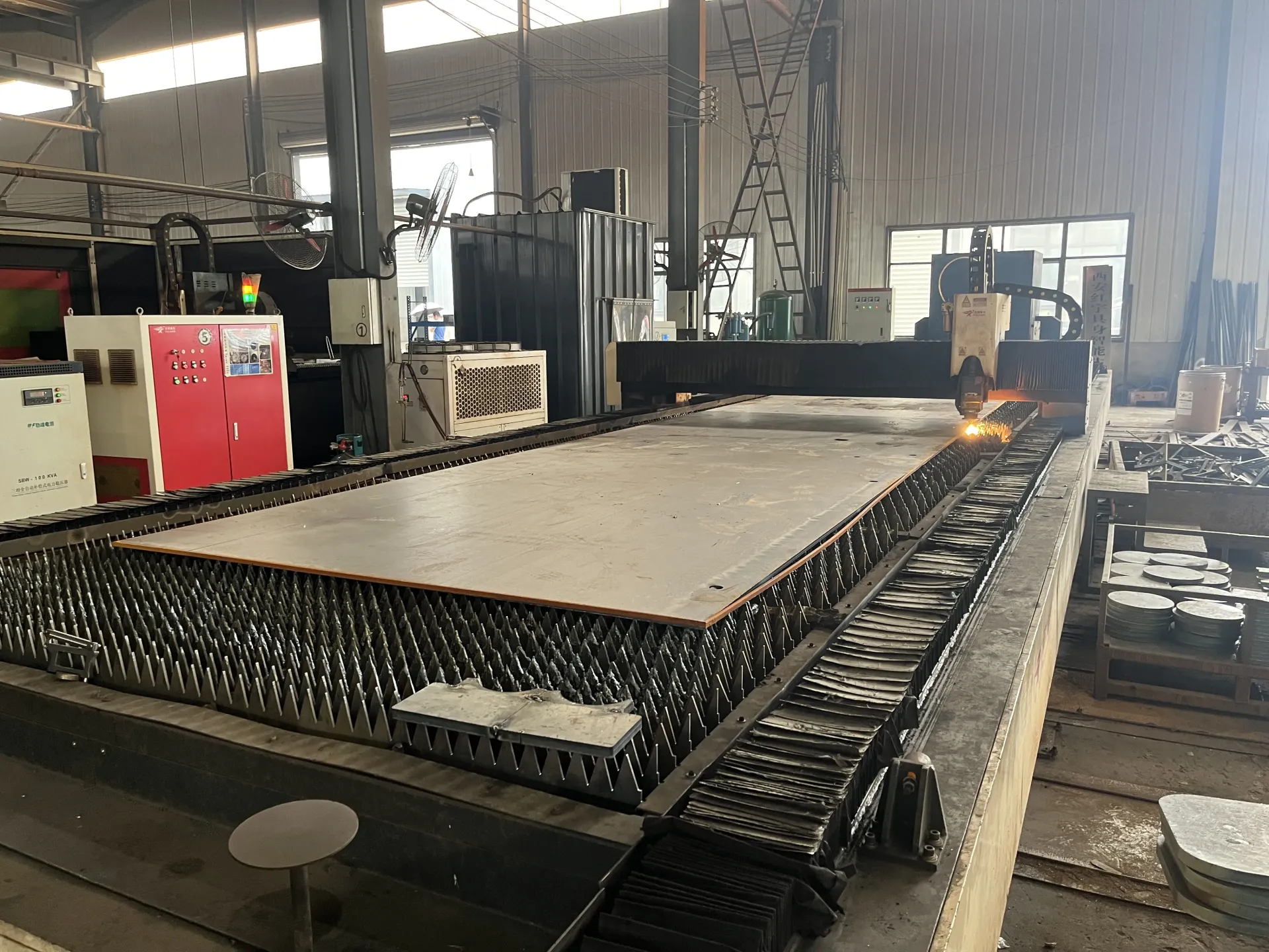 Laser CNC cutting